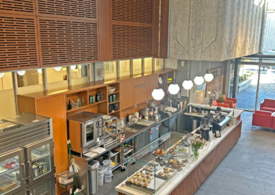 West Vancouver Municipal Hall interior design completed kiosk