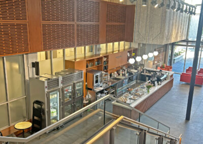 West Vancouver Municipal Hall interior design public atrium